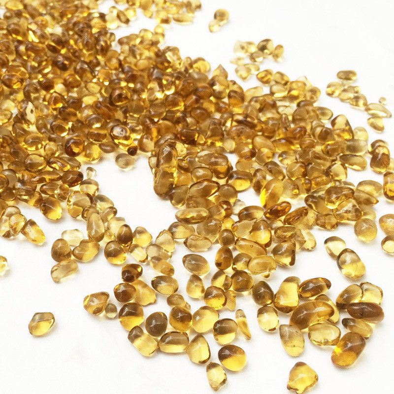 100G Natural Aquarium Decoration Stone Pebble For Fish Tank Sea Blue Glass Crystal Sand Stone