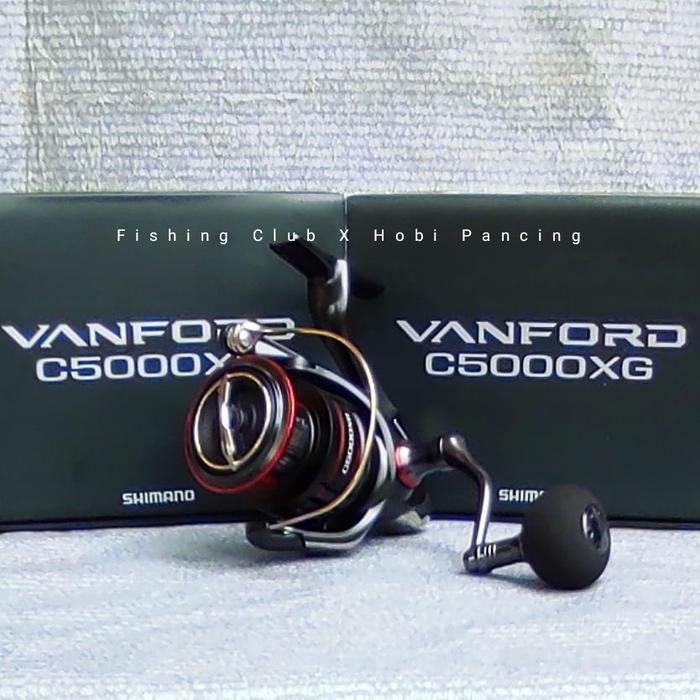 Reel Pancing Shimano Vanford C5000Xg Reel Sangat Ringan Dan Kuat