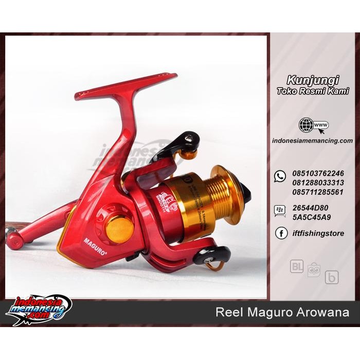 Reel Pancing Spinning Maguro Arowana 1000