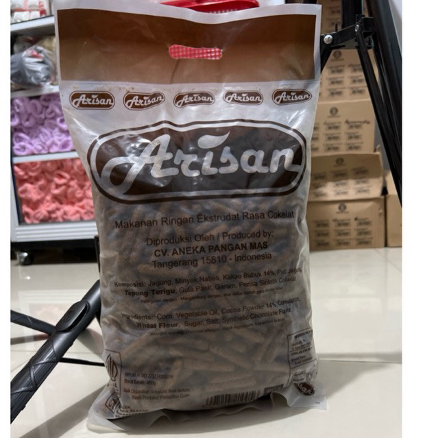 

Andrianbijaksana Snack Stik Arisan Camilan Rasa Balado / Coklat 400 Gram