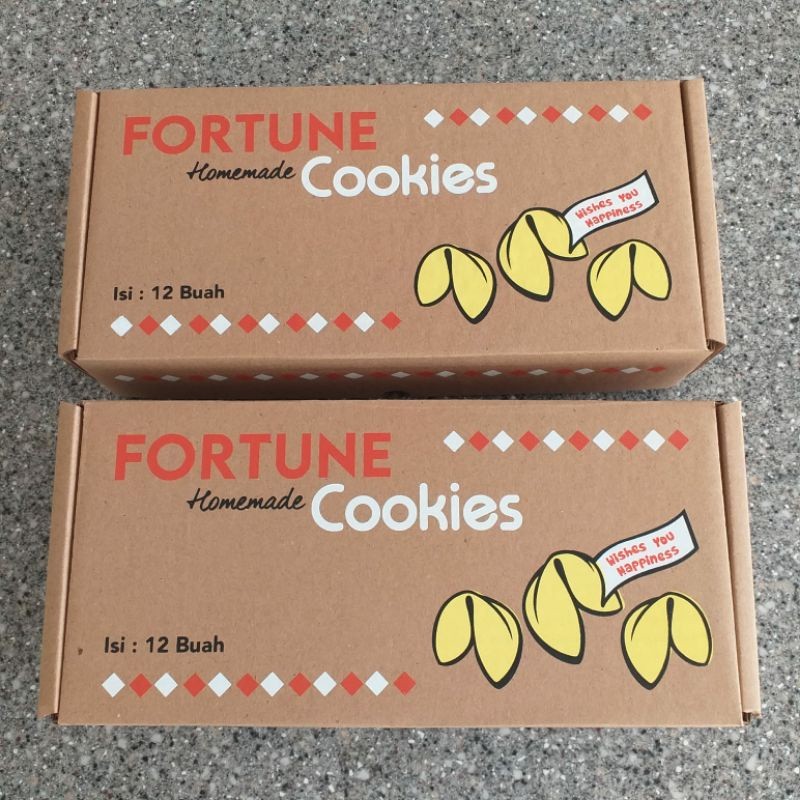 

Desyallshop Fortune Cookies Original Kue Kering Ada Kata Kata Dalam Tekukan Kue Custom Text (Isi 12