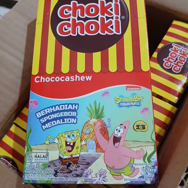 

Andrianbijaksana Choki Choki Choco Cashew Cokelat Isi 20 Coki