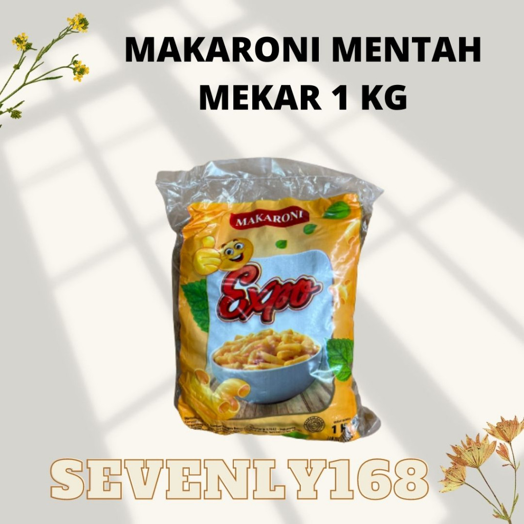 

Andrianbijaksana Makaroni Mekar Mentah 1 Kg - Expo