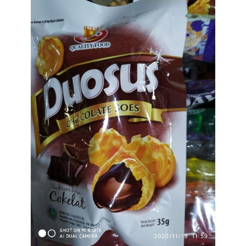 

Andrianbijaksana Duosus Blueberry / Chocolate Sus Kering Isi 5 Bks