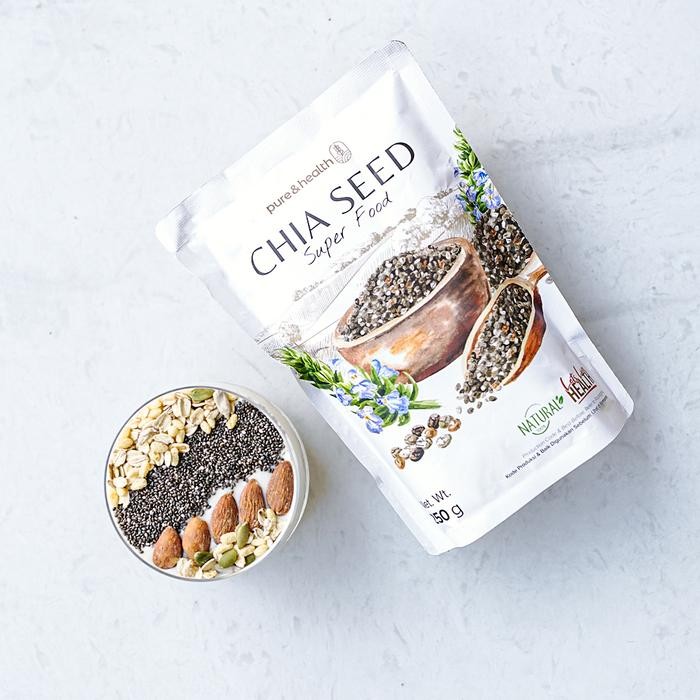 

Chia Seed 1 Kg - Black Chia Seed Cocok Untuk Cemilan