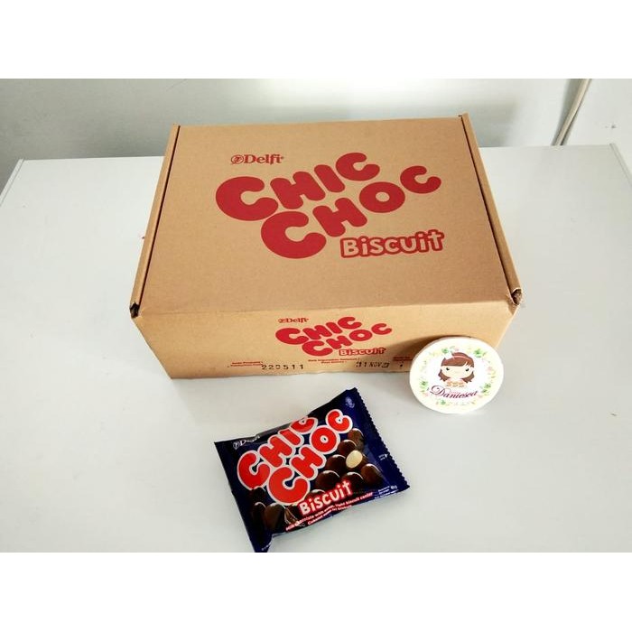 

.500Gr Coklat Delfi Chic Choc Isi Biskuit Chocolate Cokelat Cemilan