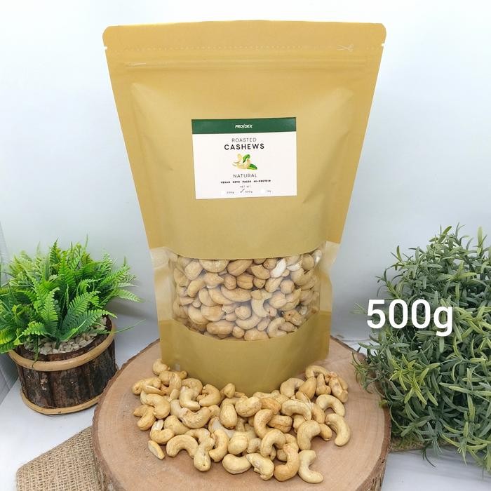 

Roasted Cashew Nuts / Kacang Mede Panggang 500G - Cemilan, Snack, Diet