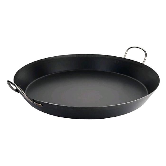 Paella Pan Non Stick Frypan Black Steel Wajan Baja Wajan Penggorengan - PANMASTER