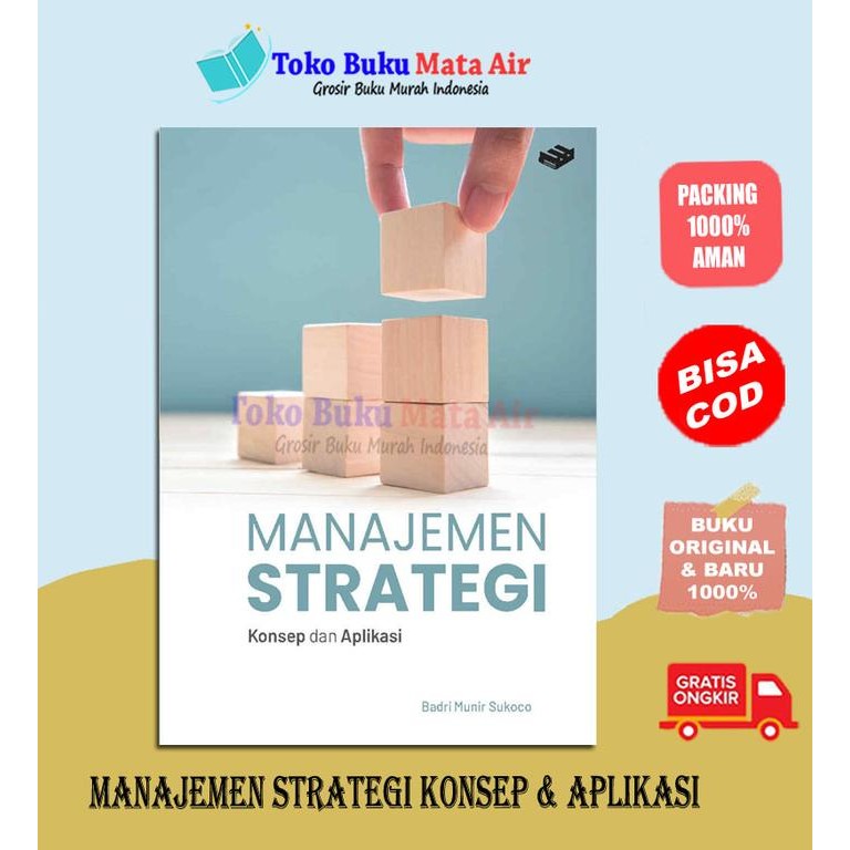 

TERBARU!!! ORIGINAL MANAJEMEN STRATEGI KONSEP & APLIKASI - BADRI MUNIR ERLANGGA READY
