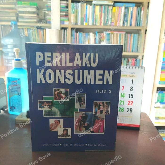 

TERLARIS BUKU PERILAKU KONSUMEN 2 JAMES ENGEL ORIGINAL READY