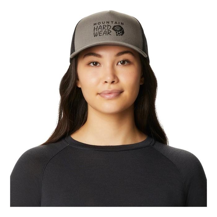 SALE TOPI OUTDOOR MOUNTAIN HARDWEAR TRUCKER HAT COLOR GREY READY