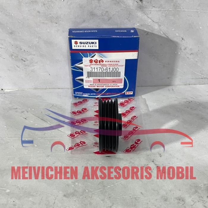 TERBARU POLLY PULLY VAN BELT ALTERNATOR DINAMO CAS MOBIL SUZUKI APV 4PK OEM GARANSI READY