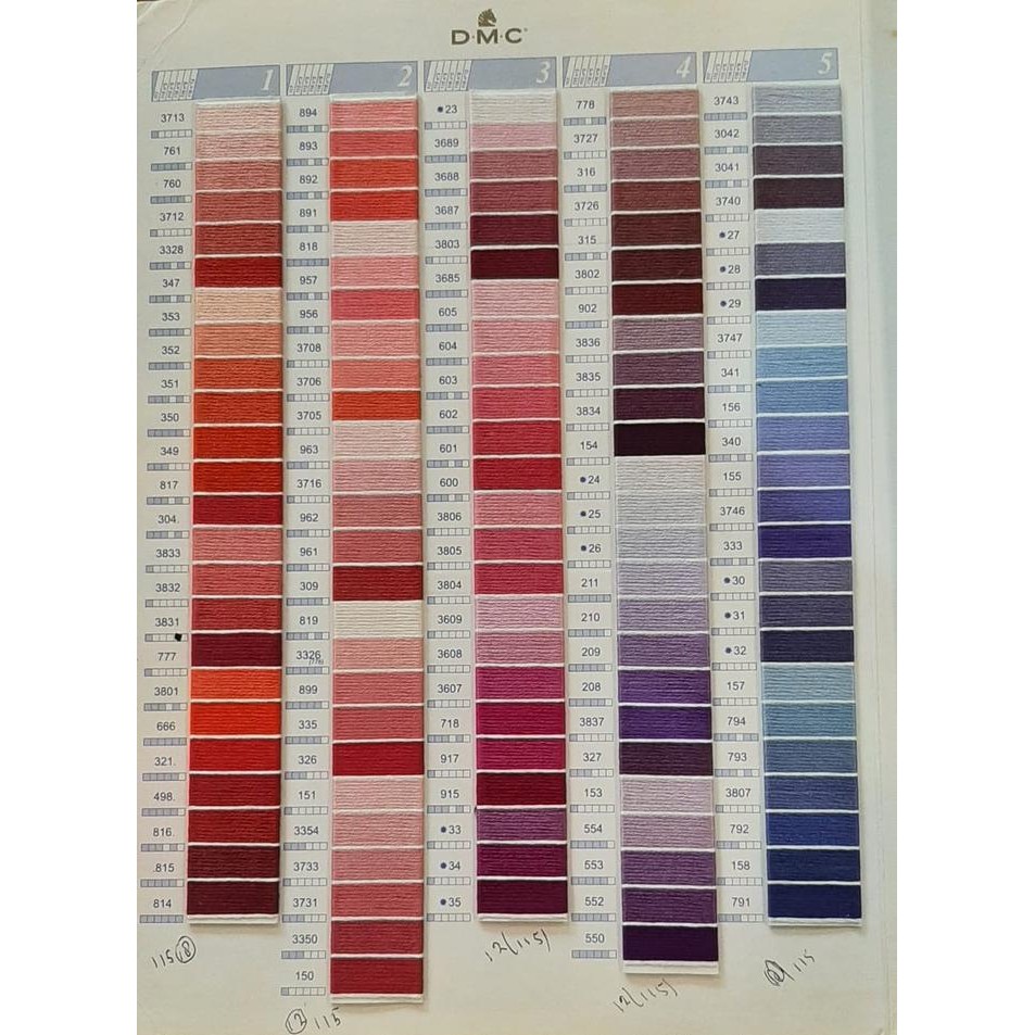 Benang Sulam DMC 116