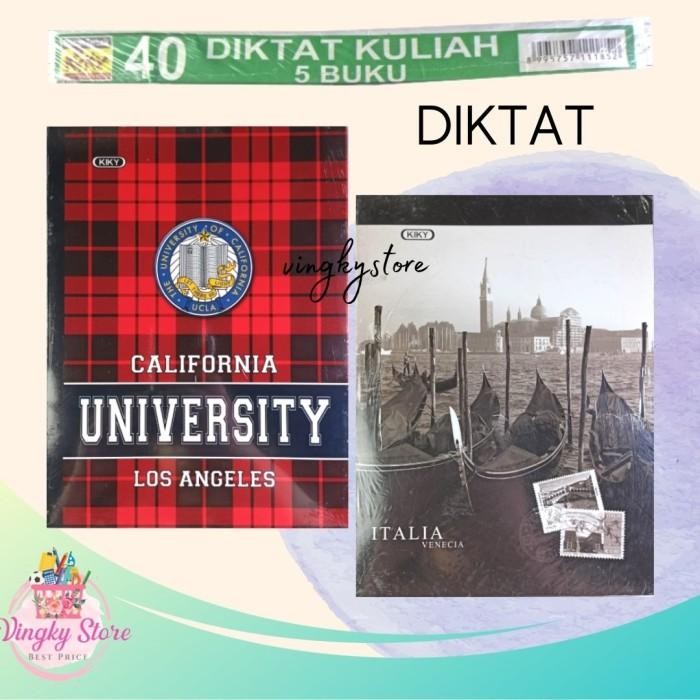 

Buku Tulis Diktat / A4 Kiky (5Pc) #Gratisongkir
