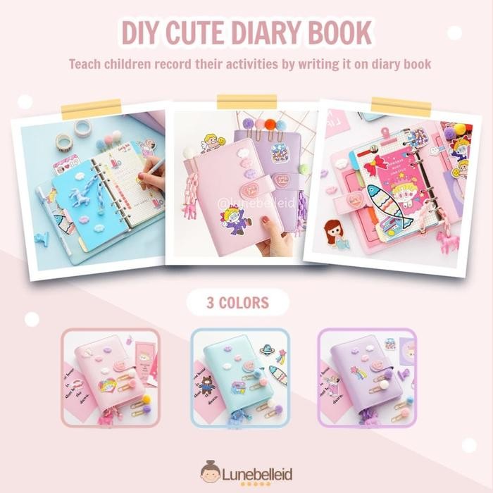 

Diy Diary Book #Gratisongkir