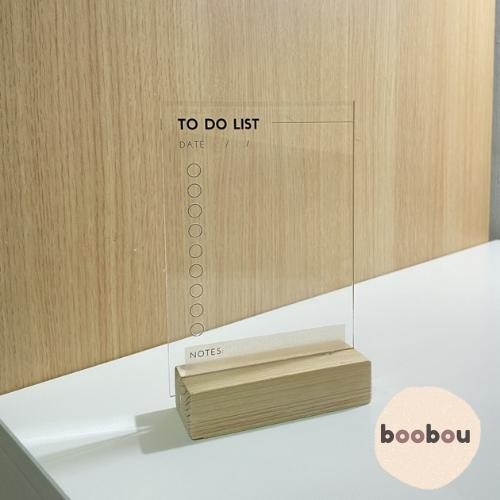 

Acrylic Planner To Do List Aesthetic Weekly Journal Free Marker&Tape #Gratisongkir