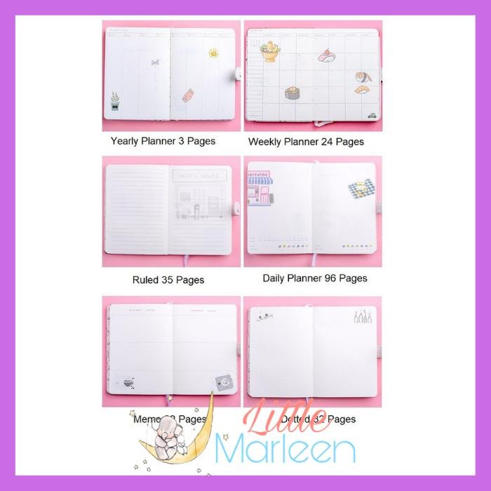 

Magnetic Notebook Diary / Jurnal Agenda Buku Tulis / Planner #Gratisongkir