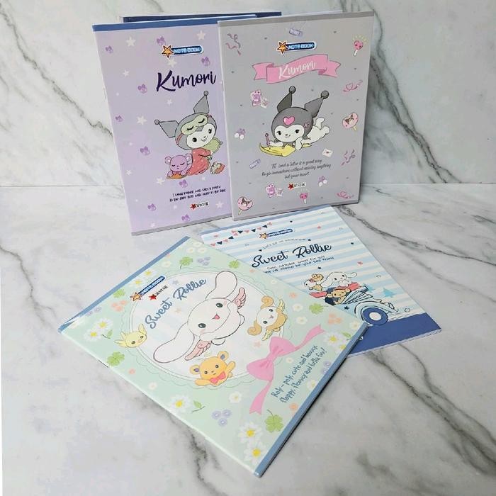 

Buku Tulis Newstar 58 Lembar 10 Buku Uk A5 Kuromi/Cimorol Paper #Gratisongkir