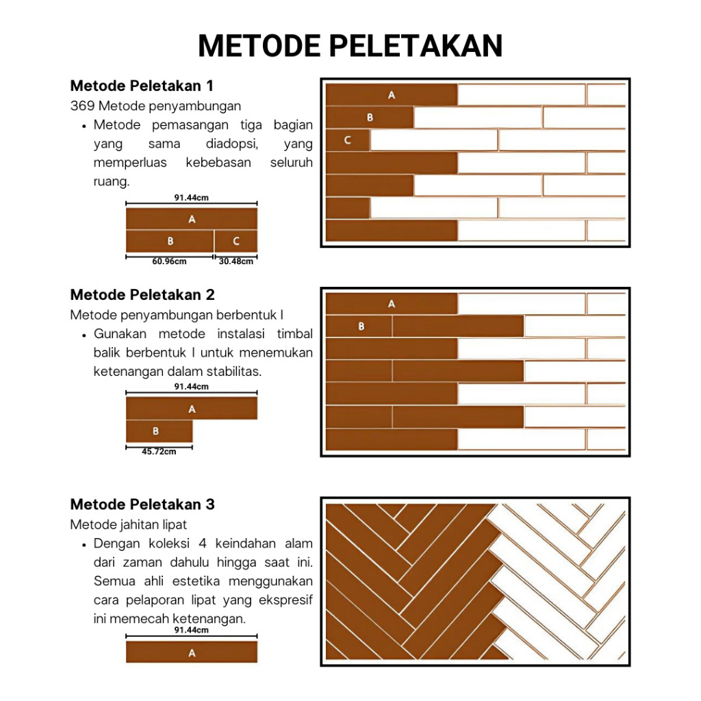 klik pada lantai vinil, lantai vinil, stiker lantai vinil, stiker lantai1Dus 36 Pcs15.2CMX91.44CM