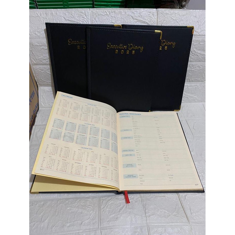 

Buku Agenda Executive Diary Tahun 2025 #Gratisongkir