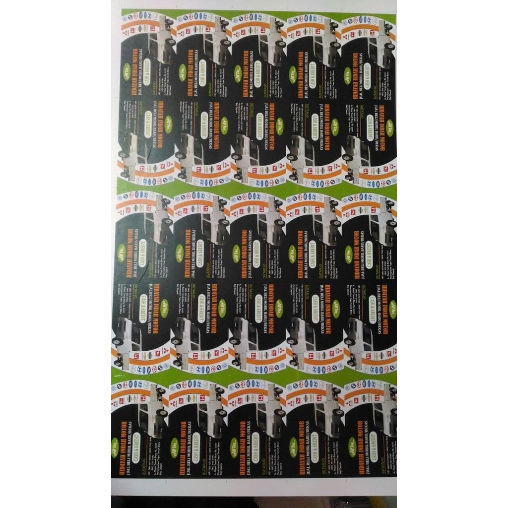 

Kartu Nama 2 Sisi #Gratisongkir