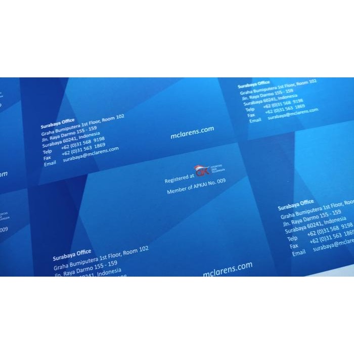 

Kartu Nama 1 Sisi ( Laminasi Doff / Glossy ) #Gratisongkir