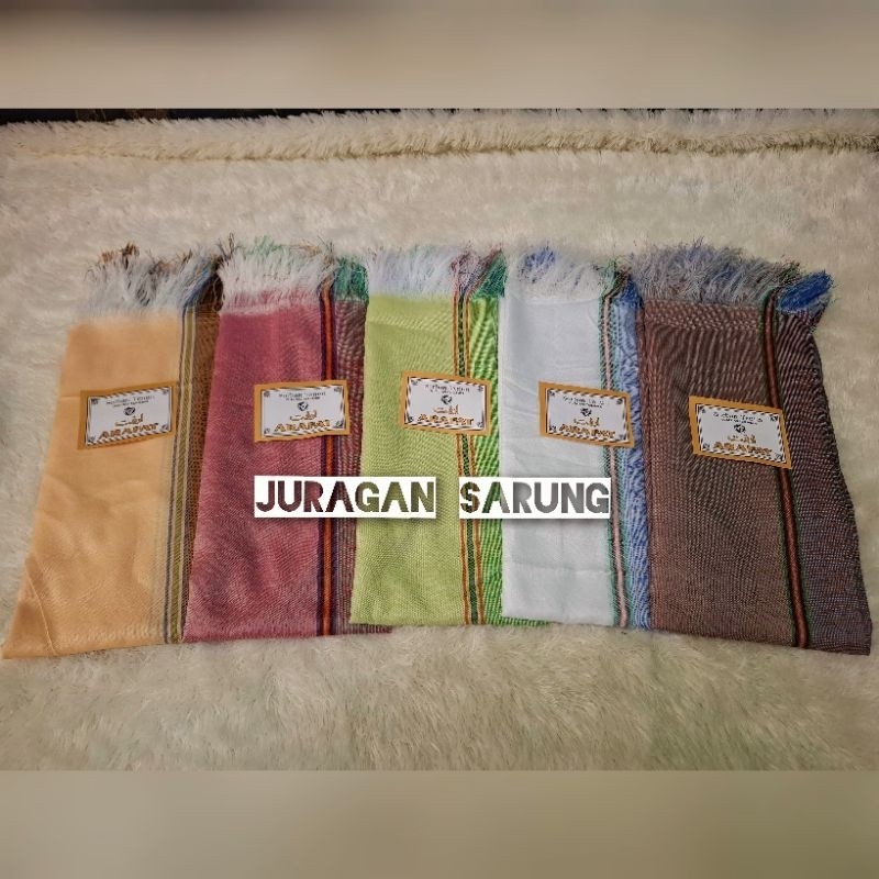 Grosir Isi 10Pcs - Surban Sorban Arafat Putih Polos - Sorban Kain Arab - Grosir Haji - Sorban Tenun