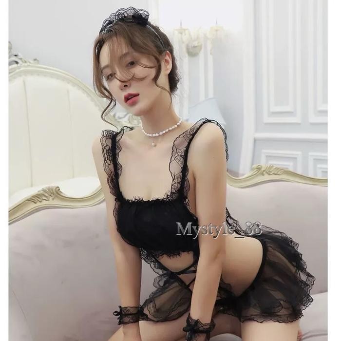 Mystyle Baju Dinas 1023 Slim-Fitting Baju Dinas Malam Lingerie Wanita