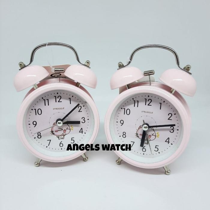 Terlaris Jam Weker Kring Alarm/ Jam Meja Weker Kring Kencang Karakter