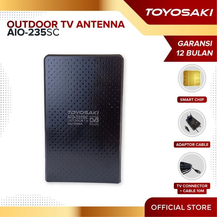 Toyosaki Antena Tv Outdoor Digital Aio-235 Sc / Aio 235 Sc