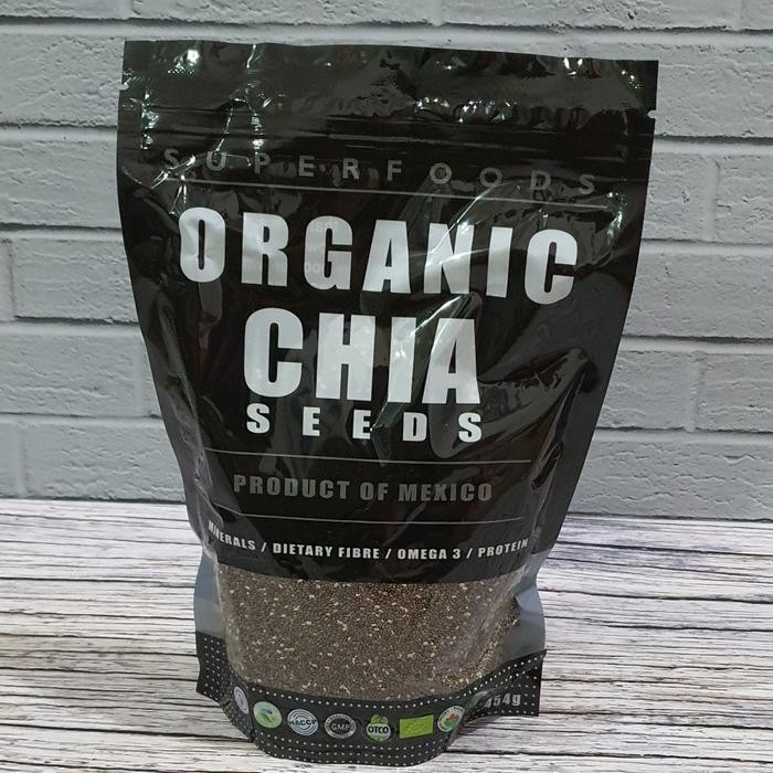 

Organic Black Chia Seed Mexico 460gr / Super Foods