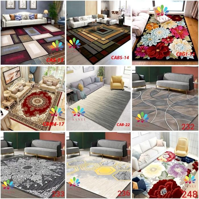 Karpet Eropa/Impor/Polyester 200x270 (20 motif)
