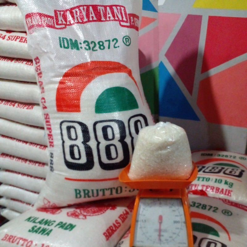 

BERAS 888 ISI 1 KILOGRAM.