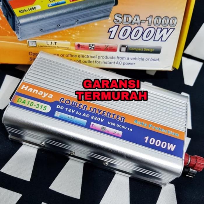 Power Inverter 1000 Watt Perubah Arus DC ke AC