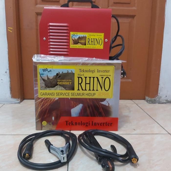 TERLARIS MESIN LAS RHINO MMA 120A-900WATT / MESIN TRAVO LAS RHINO 120A-900WATT SALE