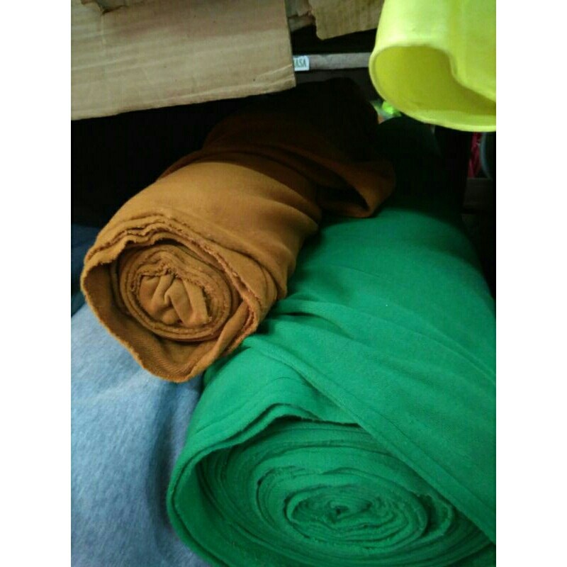 PER KILO Kain Fleece Tebal PE / Kain Jaket Hoodie / Kain Sweater Termurah