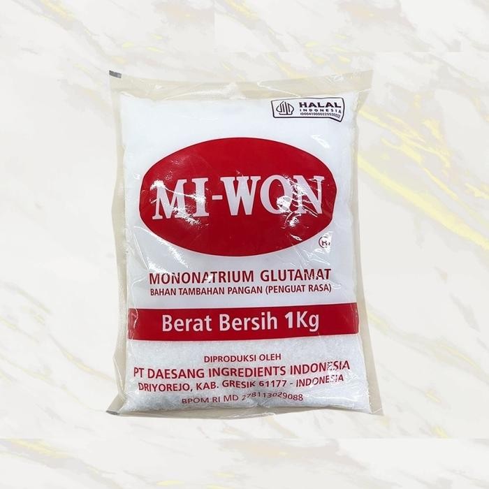 

Sale terbaru MIWON PENYEDAP RASA 1 KG - MSG MICIN VETSIN PENGUAT RASA SERBAGUNA Ready