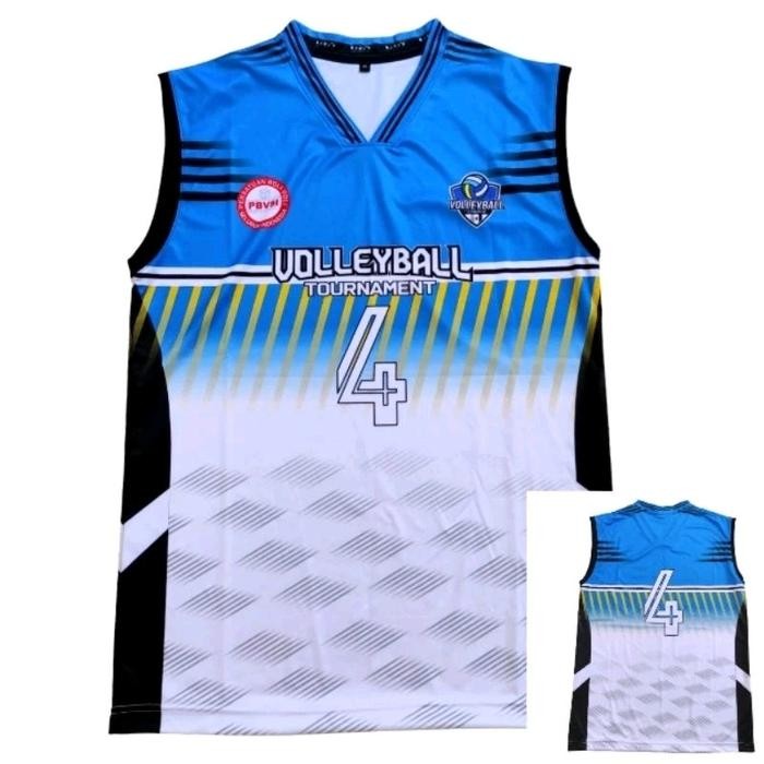 ASLI JERSEY VOLLY KAOS VOLI PROLIGA FULL PRINTING BAJU VOLLY PRIA TANPA LENGAN LEKBONG LEKTON ATASAN
