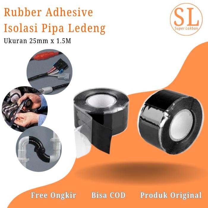 

Lakban Isolasi Pipa Ledeng Waterproof Anti Bocor Saluran Pipa Air