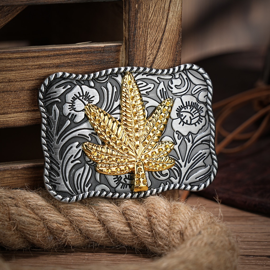 Western Belt Buckle Initial Vintage-Cowboy Rodeo Large Belt Buckle for Men Women