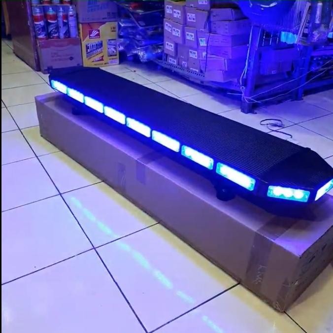 Light Bar polisi Strobo Polisi Rotator Polisi + Toa Sirine senken Asli