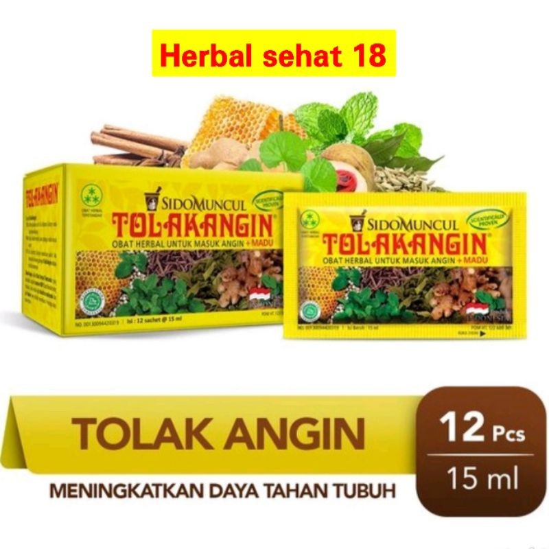 

Tolak Angin Cair 1 Box isi 12 Sachet Agen Resmi Sido Muncul PREMIUM