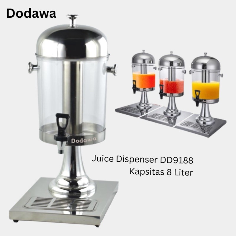 Juice dispenser 8 Liter / water tank dispenser / jus dispenser / water jug : wadah jus