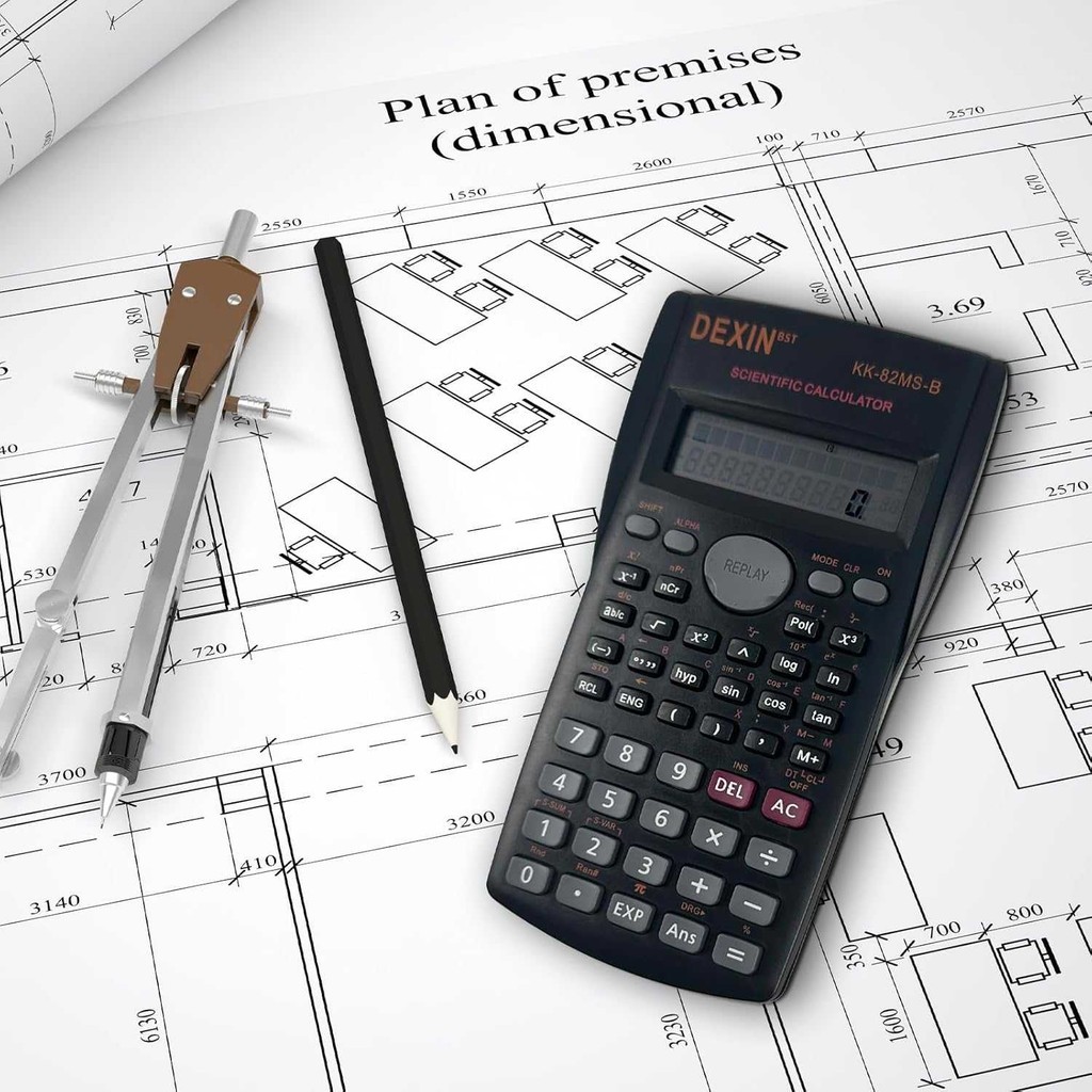 

Kalkulator Elektronik Scientific Calculator - KK-82MS-B DEXIN