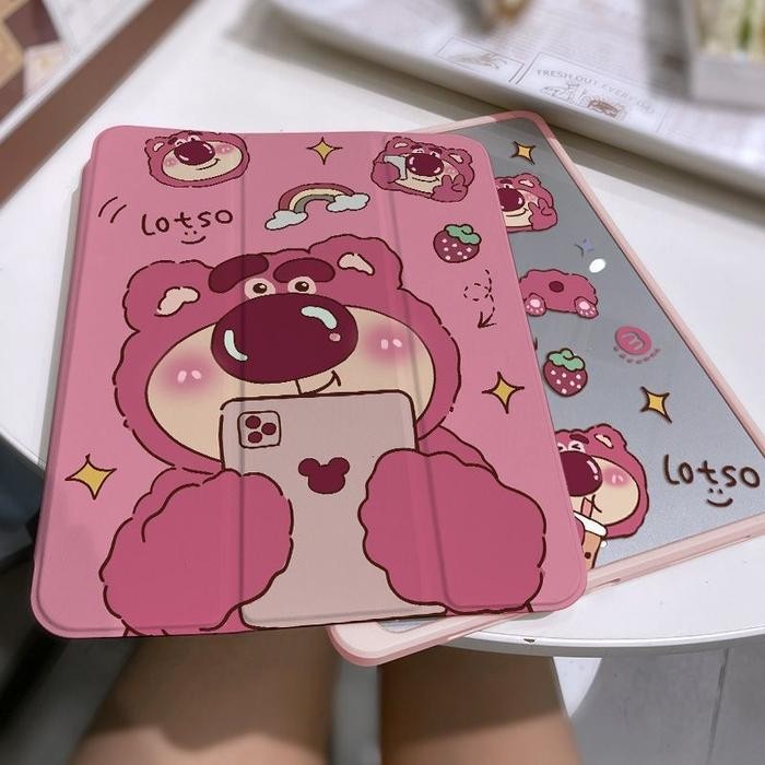 JTTOP" LEVINO CASE IPAD AKRILIK 360 ROTATING FLIP CUTE GRAFFITI FOR IPAD GEN 7/8/9 10.2IN IPAD