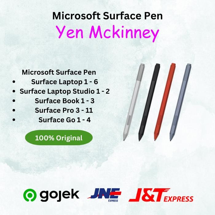 JTTOP" MICROSOFT SURFACE PEN SURFACE PRO GO LAPTOP STUDIO