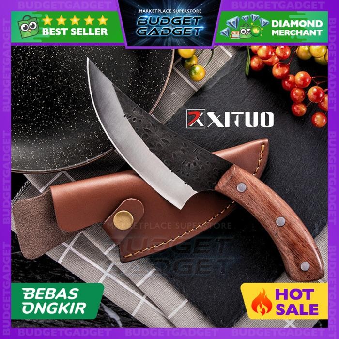 Xituo Pisau Dapur Chef Knife Premium Carbon Stainless Steel Dl040