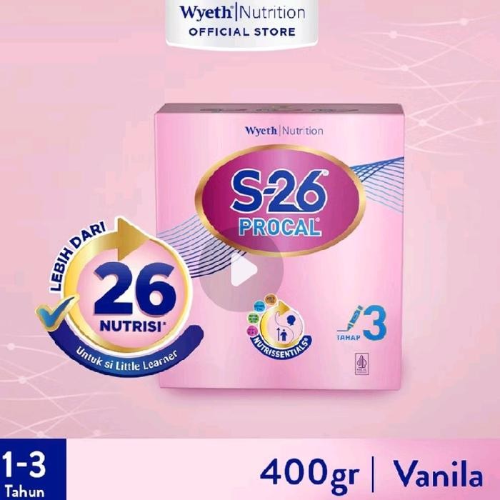 

BARANG TERLARIS S26 PROCAL NUTRIESSENSIAL 400 GRAM