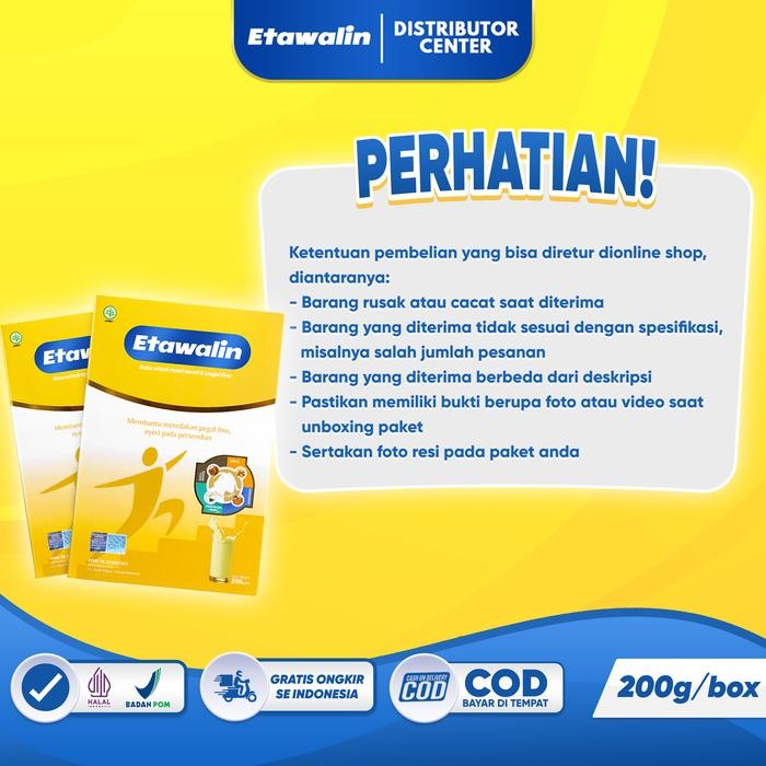 

BARANG TERLARIS [Kemasan Sachet] - Etawalin 2 Box Susu Kambing Etawa BPOM & HALAL dengan 5 Bahan