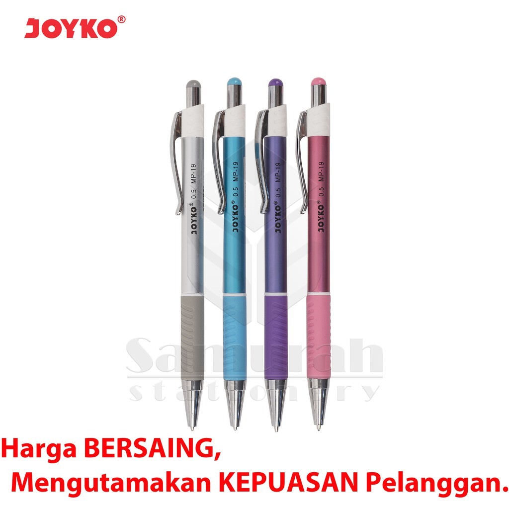 

Pensil Mekanik Joyko MP-19 0.5 mm Per Lusin / Mechanical Pencil MP 19 isi 05 Mili / Pensil Cetek isi